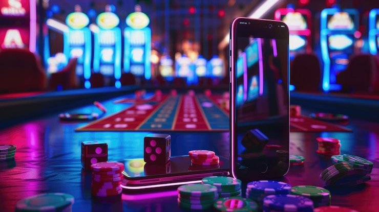 Tampilan studio Monopoly Live dengan dealer dan papan permainan interaktif di lokasi4d